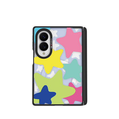 Rainbow Star Snap-On Case for Galaxy Z Fold8