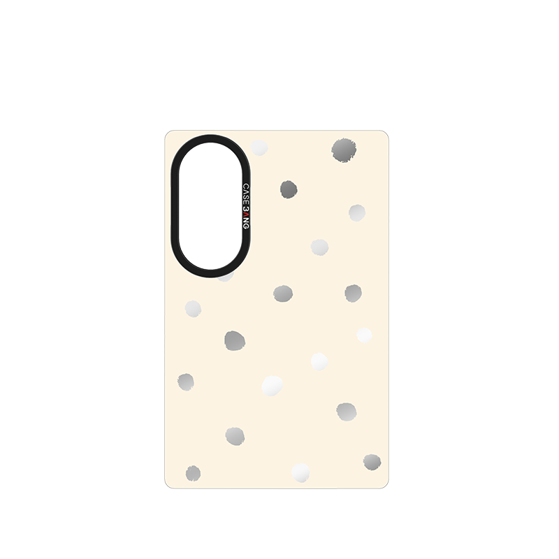 Sea Salt Blue Polka Dots Snap-On Case for Galaxy Z Fold8