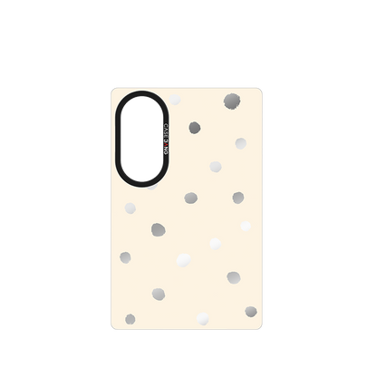 Sea Salt Blue Polka Dots Snap-On Case for Galaxy Z Fold8