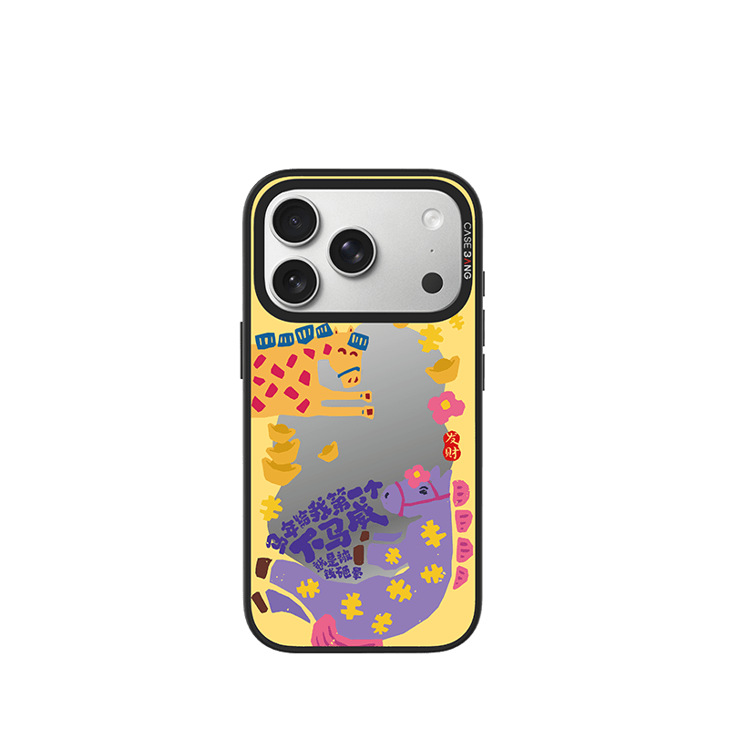 Fortune Horse Snap - On Phone Case - CaseBangMirror ImagiSnap Case MagSafe CompatibleCaseBangiPhone 17 Pro MaxBack Cover+Base Case