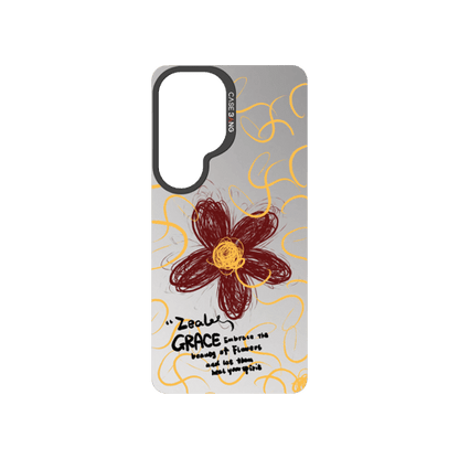 Fresh Start Series Snap - On Phone Case - CaseBangImagiSnap Case MagSafe CompatibleCaseBangSAMSUNG S26CRIMSON BLOOM
