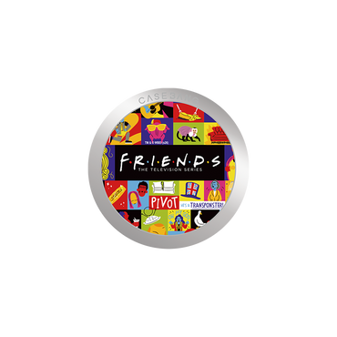 Logo Collage Grip Stand Back Cover | Friends | CASEBANG