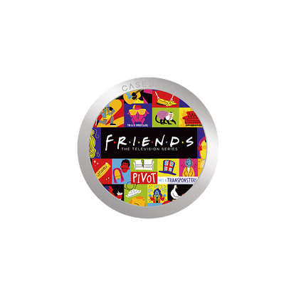 Logo Collage Grip Stand Back Cover | Friends | CASEBANG