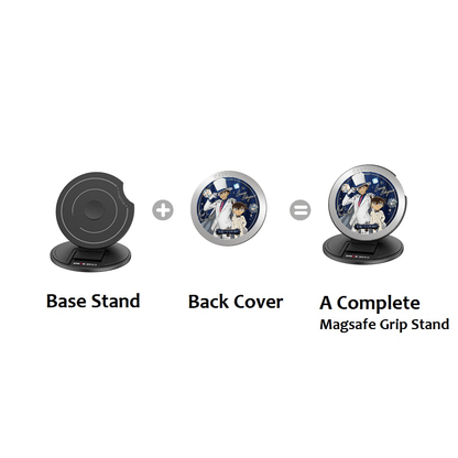 Gem Detective Conan MagSafe Grip Stand - CaseBangMagsafe Grip StandCaseBangConan & Kid AnniversaryBase Stand + Back Cover