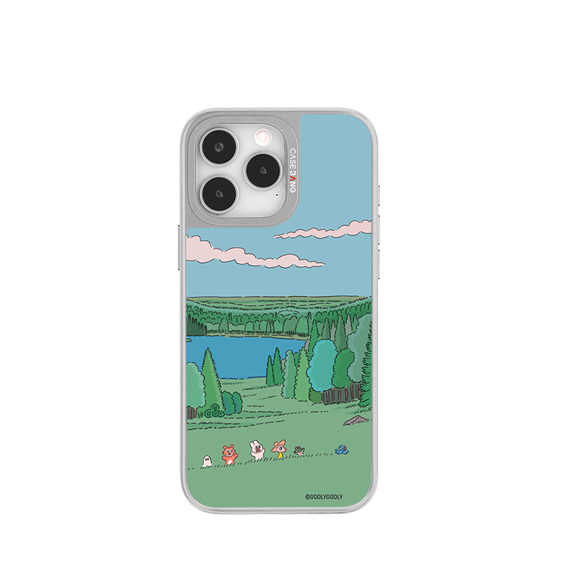 GoolyGooly Silver Unijoy - CaseBangUnijoyCaseBangForest WalkiPhone 14 Pro