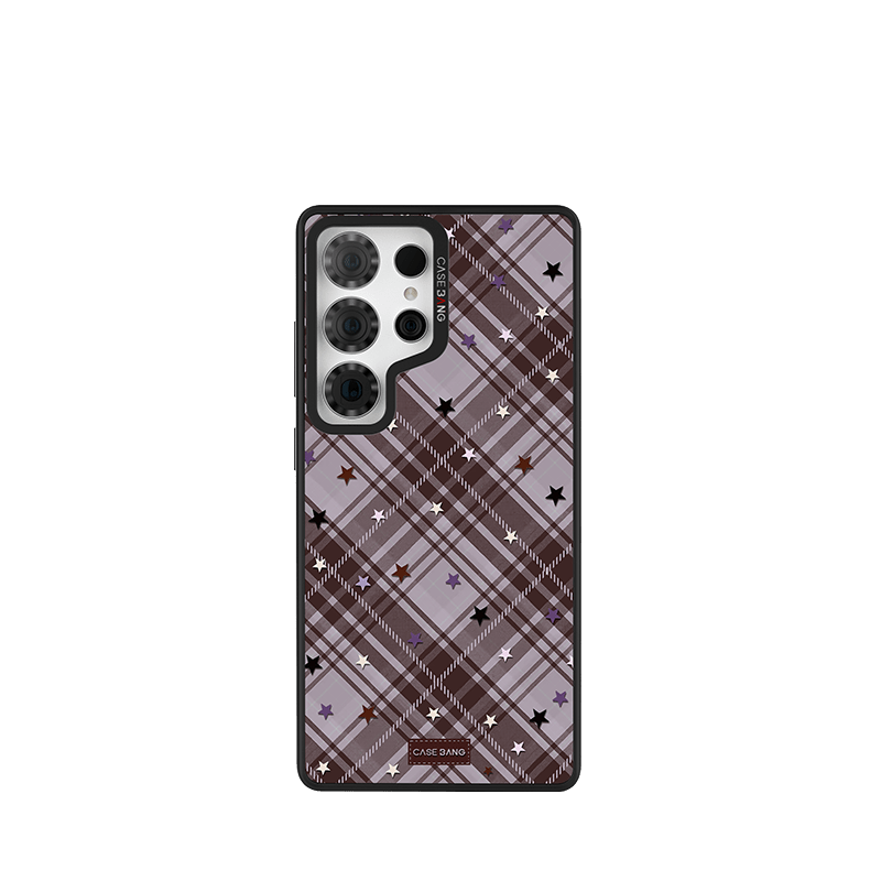 Grape Purple Stars Imagisnap - CaseBangImagisnapCaseBangSamsung S25 UltraBack Cover+Base Case