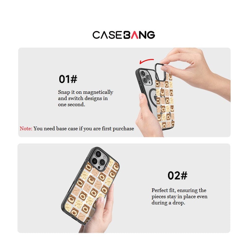 Hang Doggy Cat Imagisnap - CaseBangImagisnapCaseBangiPhone 16 Pro MaxBack Cover