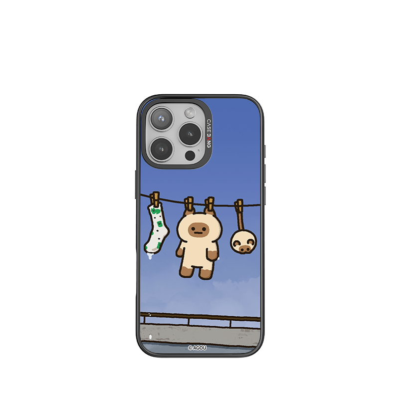 Hang Doggy Cat Imagisnap - CaseBangImagisnapCaseBangiPhone 16 Pro MaxBack Cover+Base Case