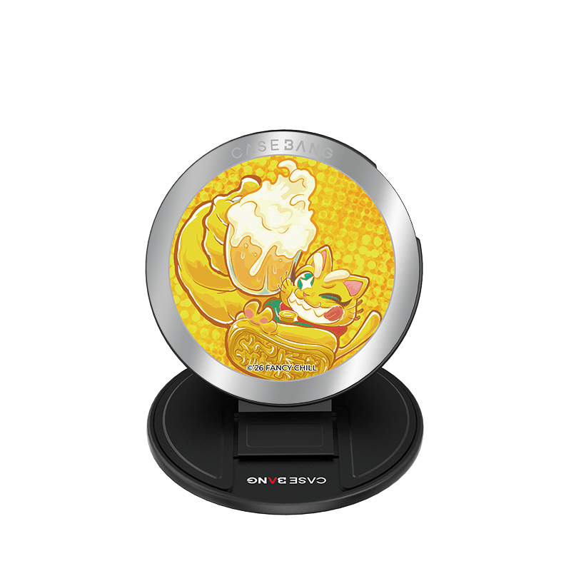 Happiness Soon MagSafe Grip Stand - CaseBangMagsafe Grip StandCaseBangBase Stand + Back Cover