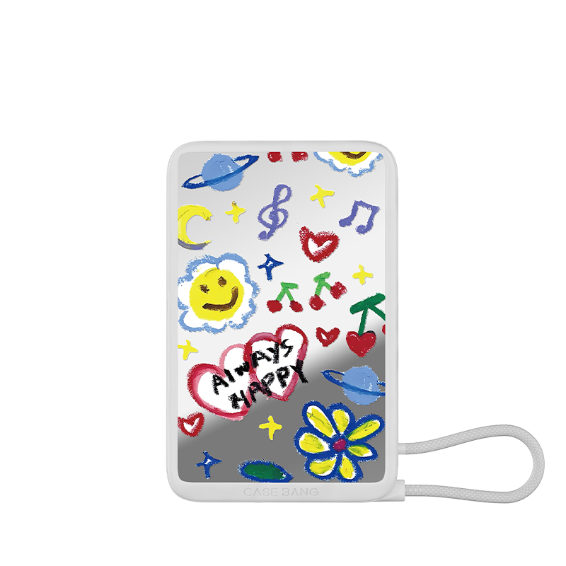 Happy Graffiti Power Bank
