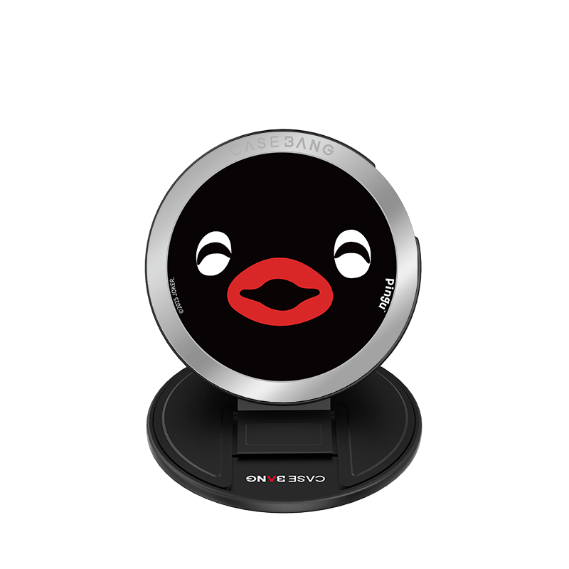 Happy Pingu MagSafe Grip Stand - CaseBangMagsafe Grip StandCaseBangBase Stand + Back Cover