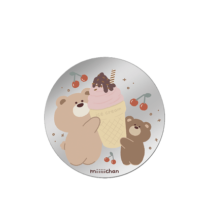 Ice Cream Teddy Bear Magsafe Grip Stand - CaseBangMagsafe Grip StandCaseBangBack Cover