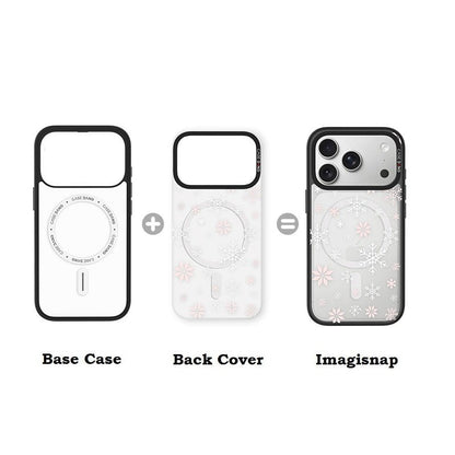 Icy Pink Snowflake Imagisnap - CaseBangImagisnapCaseBangSamsung S25 UltraBack Cover+Base Case