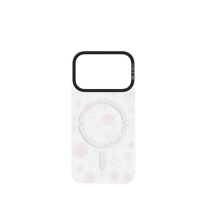 Icy Pink Snowflake Imagisnap - CaseBangImagisnapCaseBangiPhone 17 Pro MaxBack Cover