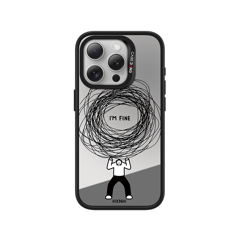 I'm fine Imagisnap - CaseBangImagisnapCasebangiPhone 13Back Cover+Base Case