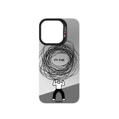 I'm fine Imagisnap - CaseBangImagisnapCasebangiPhone 13Back Cover