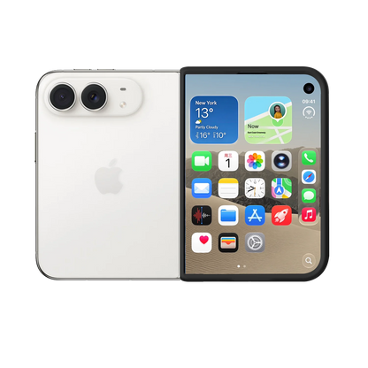 iPhone Duo Front Frame Only - White Phone