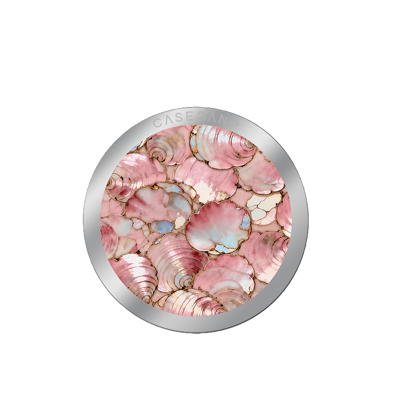 Iridescent Butterfly Shell Magnetic Grip Stand - CaseBangMagsafe Grip StandCaseBangBack Cover