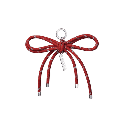 Knitted Bow - Shaped Pendant - CaseBangPendantCaseBangAnkara Red