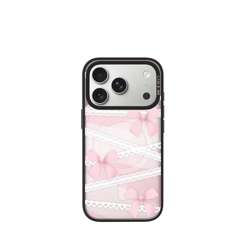 Lace Bow Imagisnap - CaseBangImagisnapCaseBangiPhone 17 Pro MaxBack Cover+Base Case