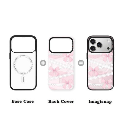 Lace Bow Imagisnap - CaseBangImagisnapCaseBangSamsung S25 UltraBack Cover+Base Case