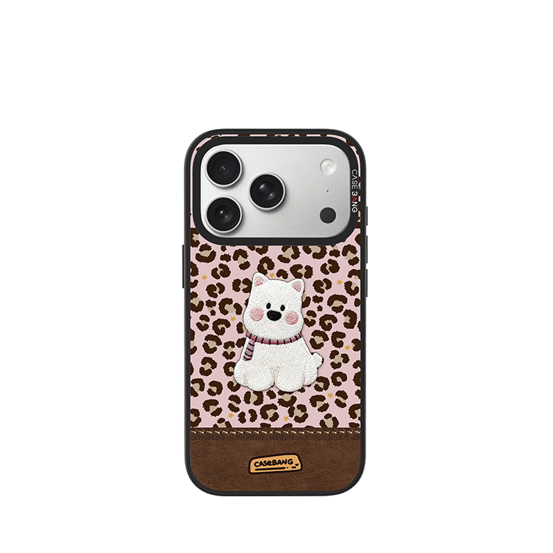 Leopard - Print Puppy Imagisnap - CaseBangImagisnapCaseBangiPhone 17 Pro MaxBack Cover+Base Case
