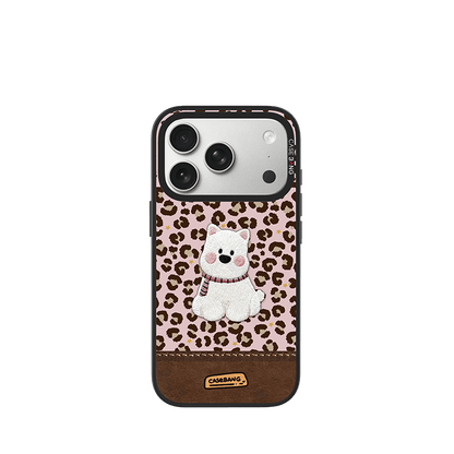 Leopard - Print Puppy Imagisnap - CaseBangImagisnapCaseBangiPhone 17 Pro MaxBack Cover+Base Case
