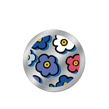 Little Blue Flower MagSafe Grip Stand - CaseBangMagsafe Grip StandCaseBangBack Cover