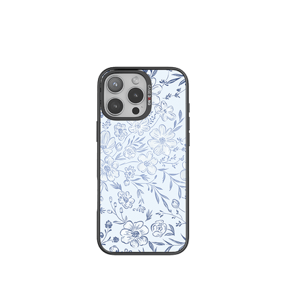 Little Blue Flowers Imagisnap - CaseBangImagisnapCaseBangiPhone 16 Pro MaxBack Cover+Base Case