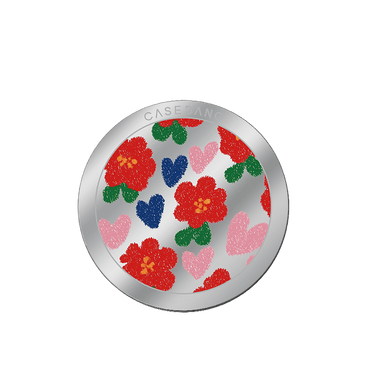 Little Red Flower MagSafe Grip Stand - CaseBangMagsafe Grip StandCaseBangBack Cover