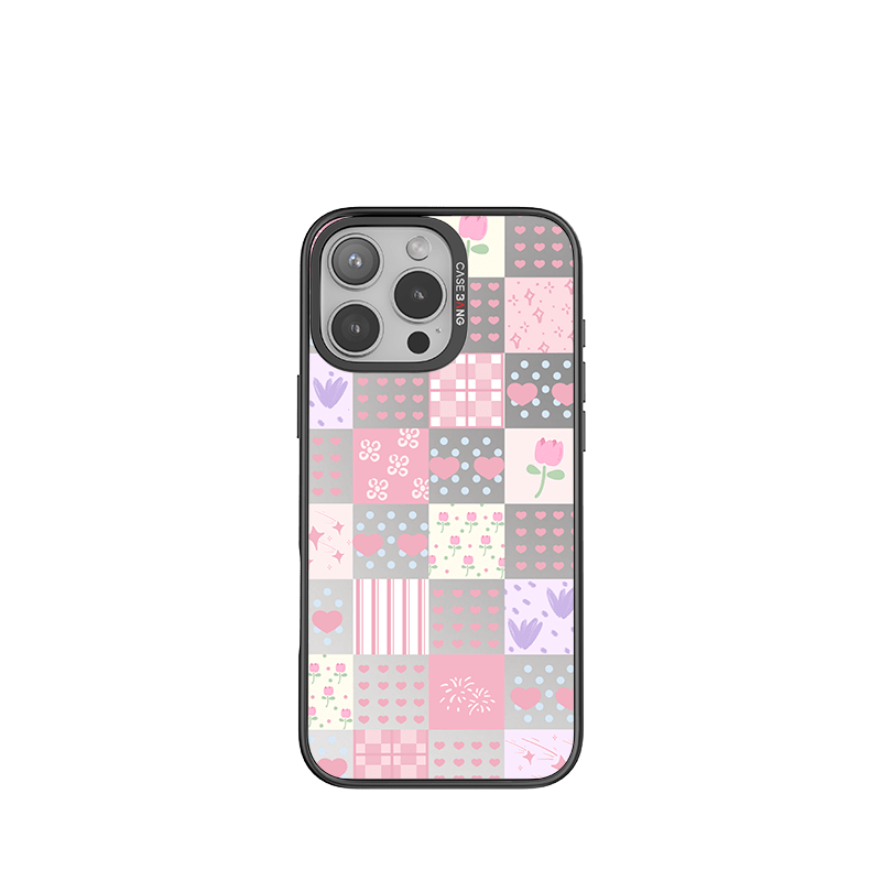 Love Patchwork Imagisnap - CaseBangImagisnapCaseBangiPhone 16 Pro MaxBack Cover+Base Case