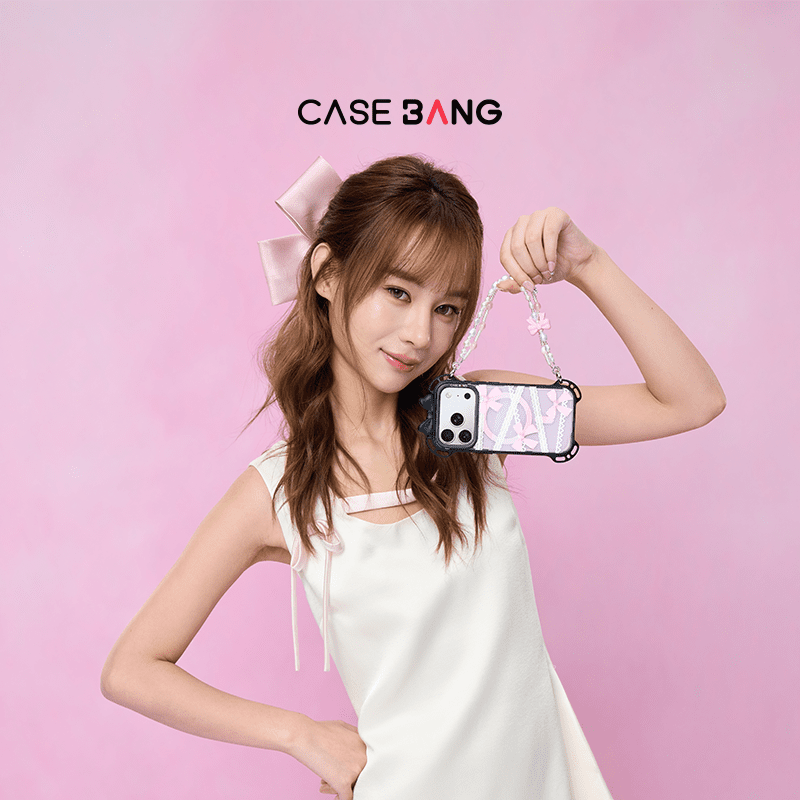 Lovely Bow Phone Hand Charm - CaseBangHand CharmCaseBangPink