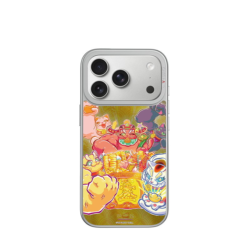 Lucky Power Series Silver Unijoy - CaseBangUnijoyCaseBangWealth SooniPhone 14 Pro