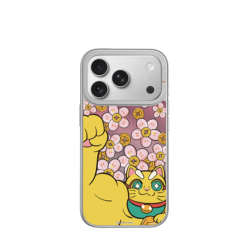 Lucky Power Series Silver Unijoy - CaseBangUnijoyCaseBangCoupled SooniPhone 14 Pro