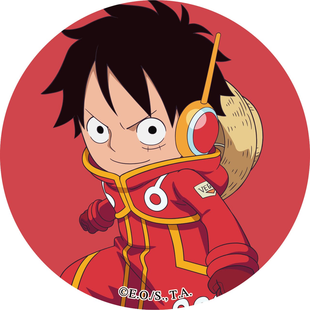 Luffy MagSafe grip stand back cover detail
