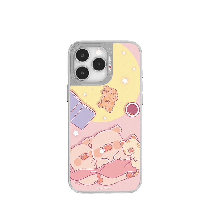 LULU The Piggy Moments Silver Unijoy - CaseBangUnijoyCaseBangStickers LULUiPhone 14 Pro