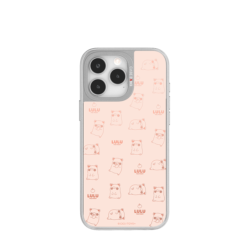 Lulu the piggy Silver Unijoy - CaseBangUnijoyCaseBangHAPPY LULUiPhone 14 Pro