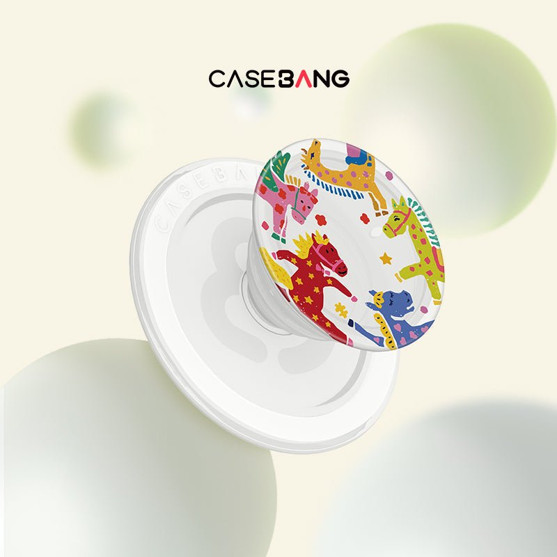 Magic Horse Series MagSafe Airbag Grip Stand - CaseBangMagSafe Airbag Grip StandCaseBangENLARGED HORSE
