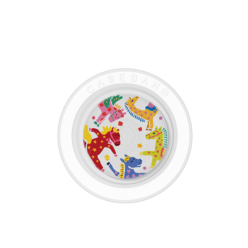 Magic Horse Series MagSafe Airbag Grip Stand - CaseBangMagSafe Airbag Grip StandCaseBangHAPPY HORSE