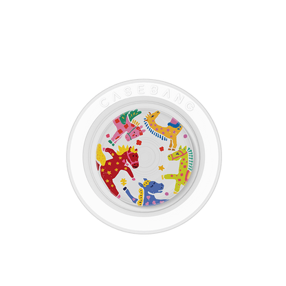 Magic Horse Series MagSafe Airbag Grip Stand - CaseBangMagSafe Airbag Grip StandCaseBangHAPPY HORSE