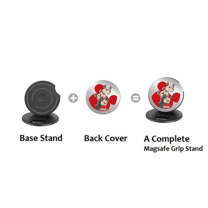 Mickey Tsum Tsum Magsafe Grip Stand - CaseBangMagsafe Grip StandCaseBangBase Stand + Back Cover