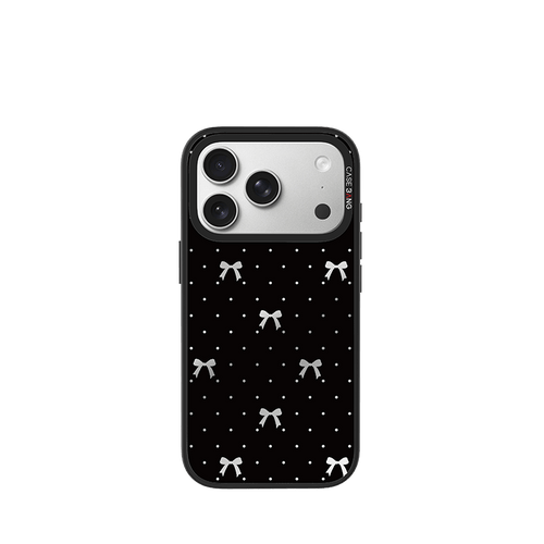 Midnight Black Bow Imagisnap - CaseBangImagisnapCaseBangiPhone 17 Pro MaxBack Cover