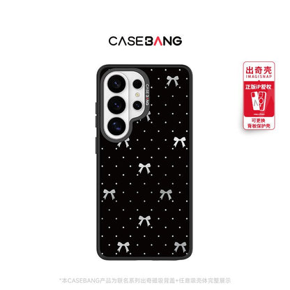Midnight Black Bow Imagisnap - CaseBangImagisnapCaseBangSamsung S26Back Cover+Base Case