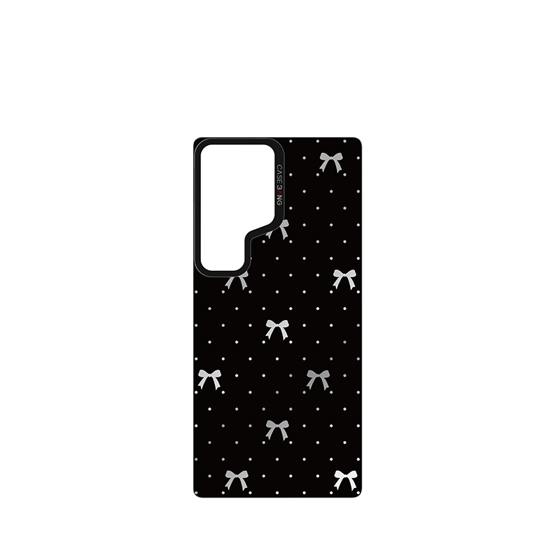 Midnight Black Bow Imagisnap - CaseBangImagisnapCaseBangiPhone 17 Pro MaxBack Cover