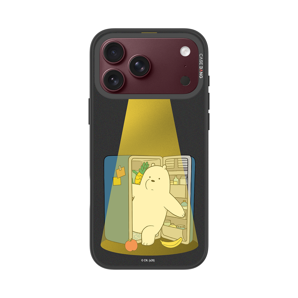 Midnight Fridge Bear Snap-On Phone Case