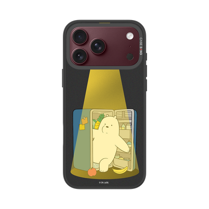 Midnight Fridge Bear Snap-On Phone Case