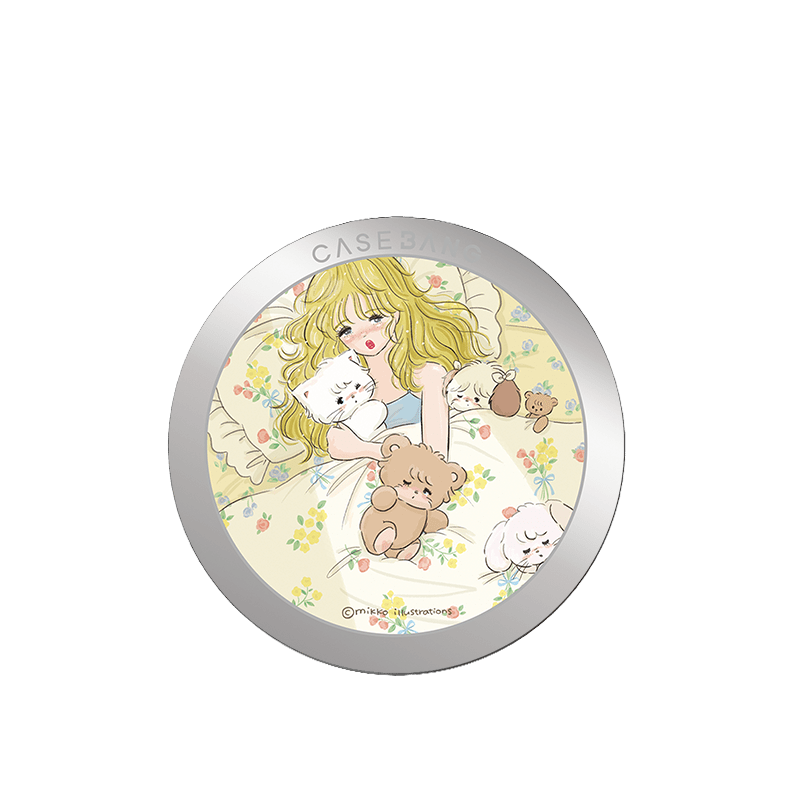 Mikko Characters MagSafe Grip Stand - CaseBangMagsafe Grip StandCaseBangDreamy MikkoBack Cover