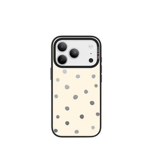 Milkshake White Polka Dots Imagisnap - CaseBangImagisnapCaseBangiPhone 17 ProBack Cover