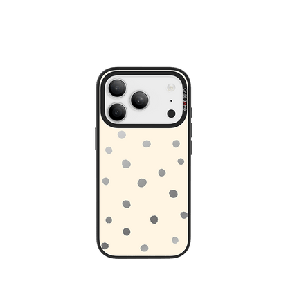 Milkshake White Polka Dots Imagisnap - CaseBangImagisnapCaseBangiPhone 17 ProBack Cover