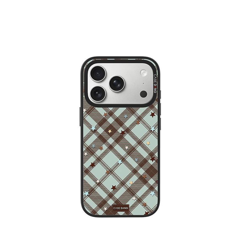 Mint Choco Stars Imagisnap - CaseBangImagisnapCaseBangiPhone 17 Pro MaxBack Cover+Base Case